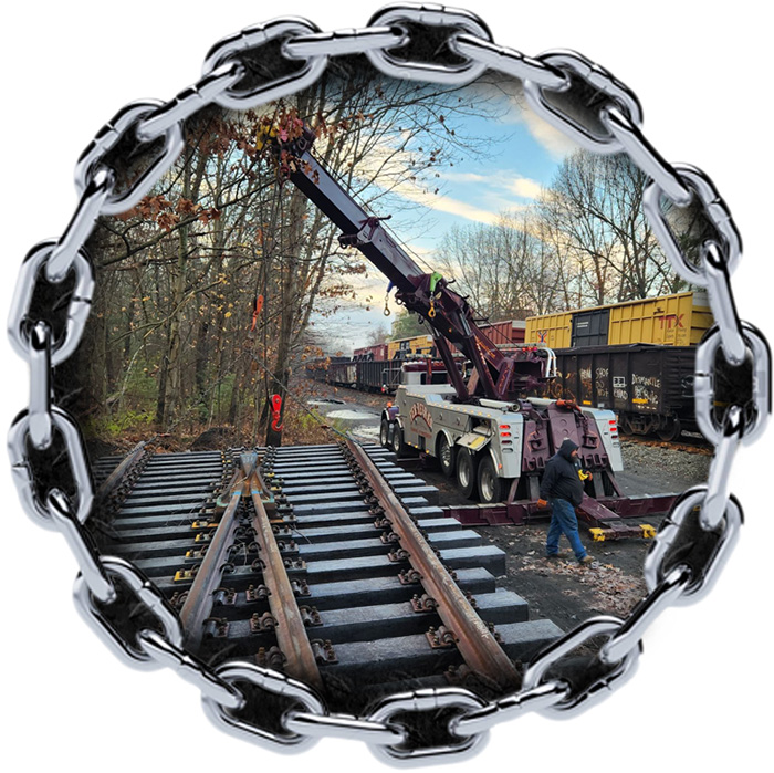 Ferreira Towing & Recovery | Railroad Equipment Transport
